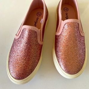 Size 12 glitter pink shoes